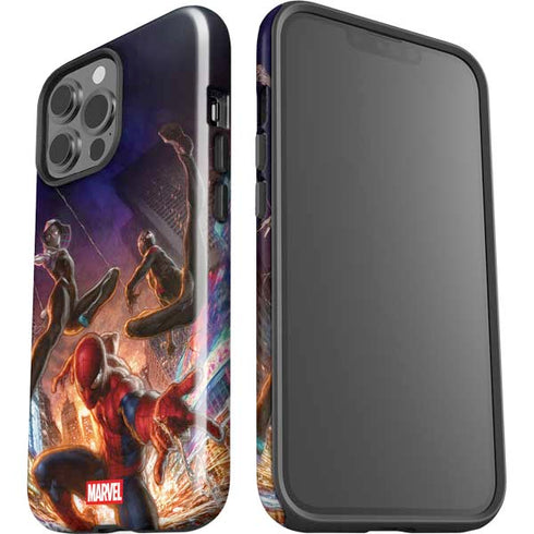 Marvel Spiderman Group Wall iPhone 13 Pro Max Impact Case