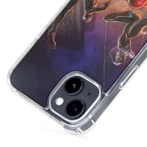 Marvel Spiderman Group Wall iPhone 15 MagSafe Case