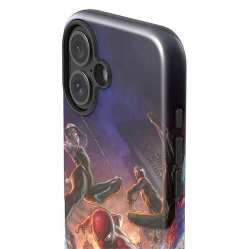 Marvel Spiderman Group Wall iPhone 16 Impact Case