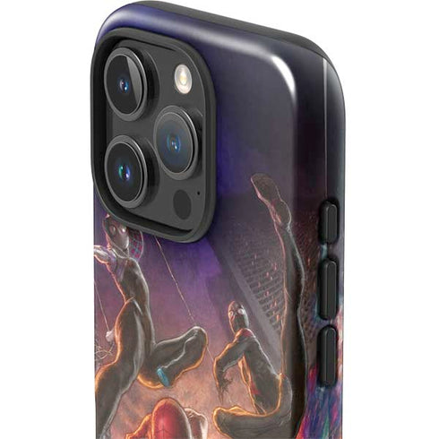 Marvel Spiderman Group Wall iPhone 16 Pro Impact Case