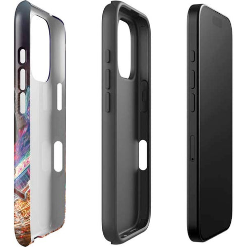 Marvel Spiderman Group Wall iPhone 16 Pro Impact Case