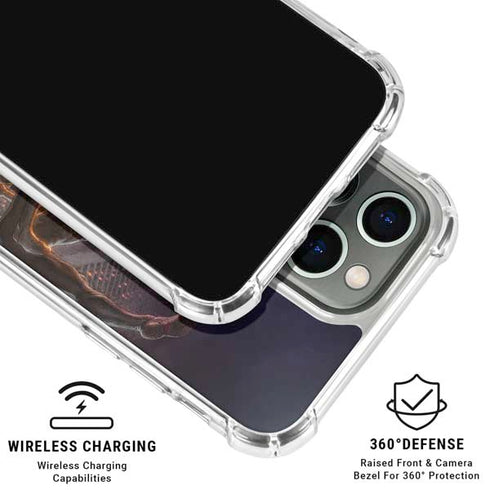 Marvel Spiderman Group Wall iPhone 16 Pro Max Clear Case