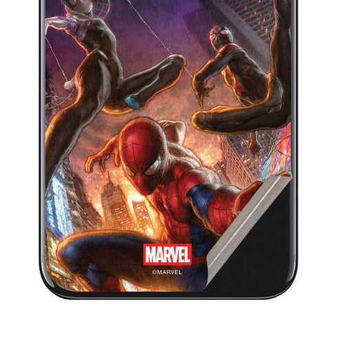 Marvel Spiderman Group Wall iPhone SE (2nd & 3rd Gen) Skin
