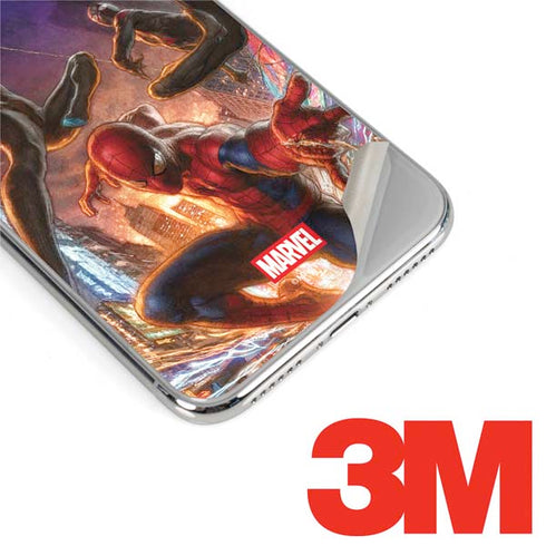 Marvel Spiderman Group Wall iPhone XS Max Skin