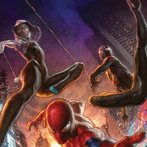 Marvel Spiderman Group Wall iPhone XS Max Skin