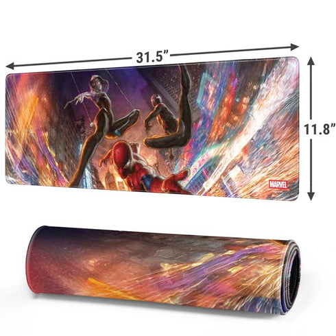 Marvel Spiderman Group Wall Gaming Mouse Pad