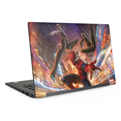 Marvel Spiderman Group Wall Dell Latitude Skin
