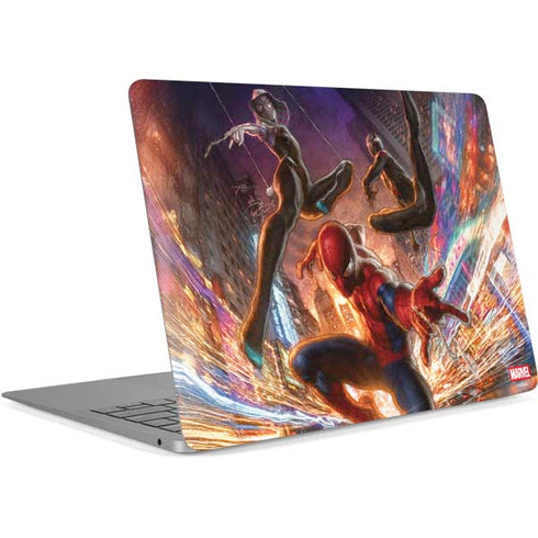 Marvel Spiderman Group Wall Apple MacBook Air Skin