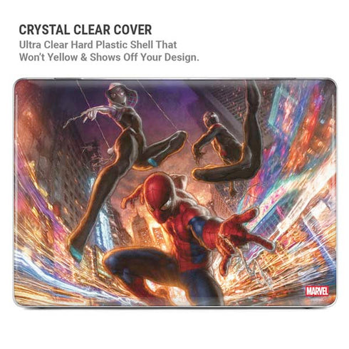 Marvel Spiderman Group Wall MacBook Air 15in (2023-2025) Case plus Skin