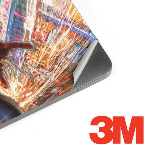 Marvel Spiderman Group Wall MacBook Skins