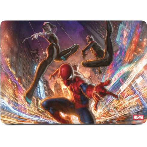 Marvel Spiderman Group Wall Apple MacBook Pro 16-inch Skin