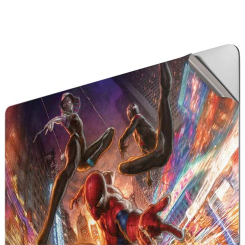Marvel Spiderman Group Wall Apple MacBook Pro 16-inch Skin