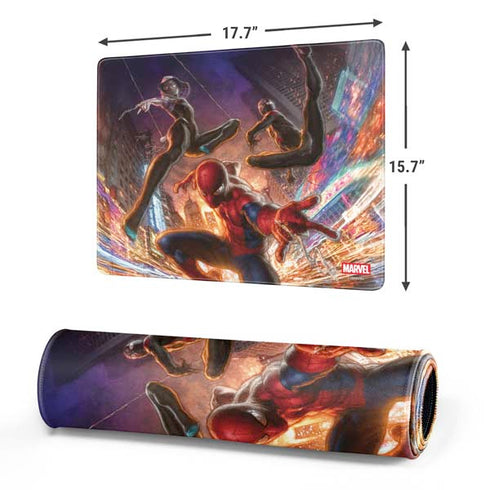 Marvel Spiderman Group Wall Gaming Mouse Pad