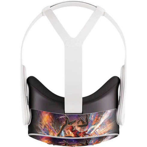 Marvel Spiderman Group Wall Meta Quest 3S Skin