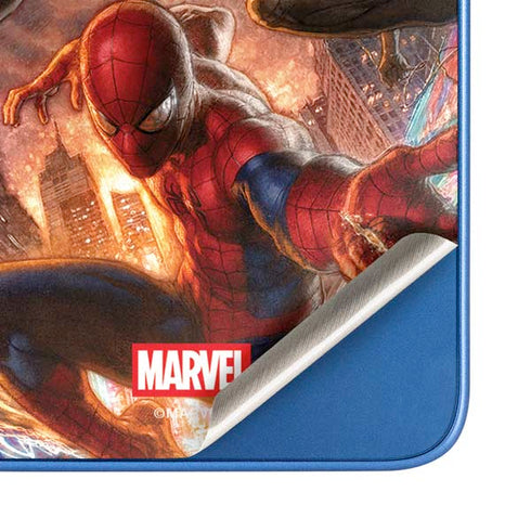 Marvel Spiderman Group Wall Moto G Play 4G (2024) Skin