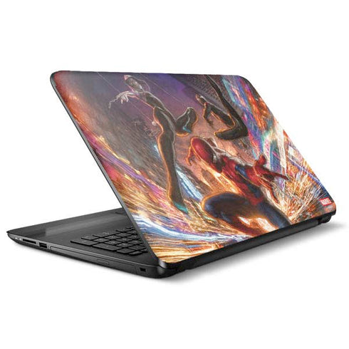Marvel Spiderman Group Wall HP Notebook Skin