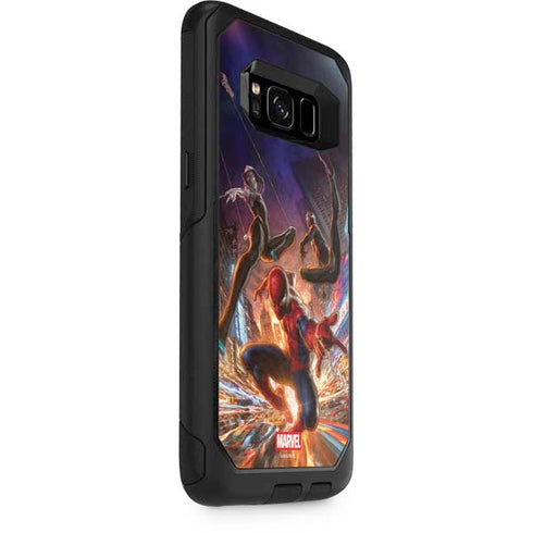 Marvel Spiderman Group Wall Otterbox Commuter Galaxy Skin