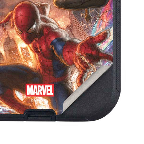 Marvel Spiderman Group Wall Otterbox Defender iPhone Skin