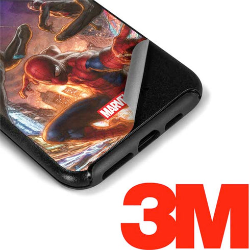 Marvel Spiderman Group Wall Otterbox Symmetry iPhone Skin