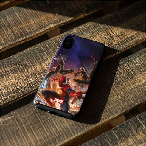Marvel Spiderman Group Wall Otterbox Symmetry iPhone Skin