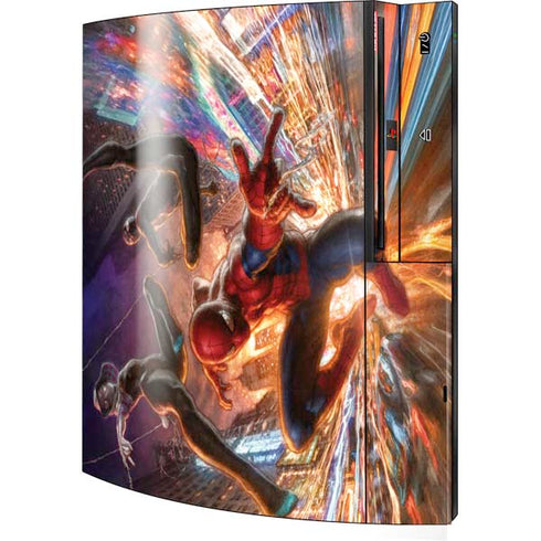 Marvel Spiderman Group Wall Playstation 3 & PS3 Skin