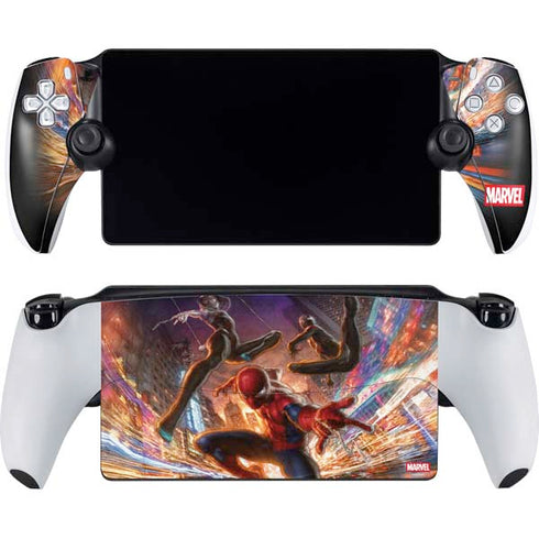 Marvel Spiderman Group Wall PlayStation PS5 Skins