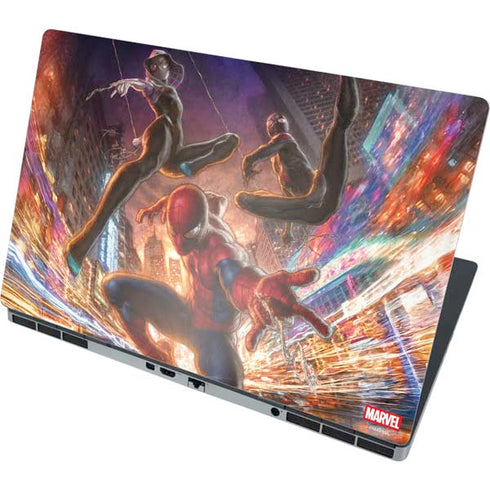 Marvel Spiderman Group Wall Dell Precision Skin