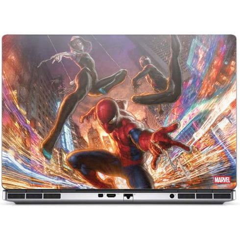 Marvel Spiderman Group Wall Dell Precision Skin