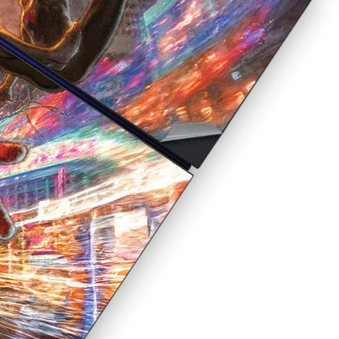 Marvel Spiderman Group Wall PS4 Console Skin