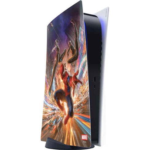 Marvel Spiderman Group Wall PlayStation PS5 Skins