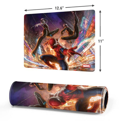 Marvel Spiderman Group Wall Gaming Mouse Pad