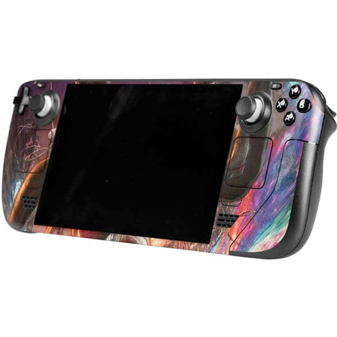 Marvel Spiderman Group Wall Steam Deck Handheld Gaming Computer OLED Skin