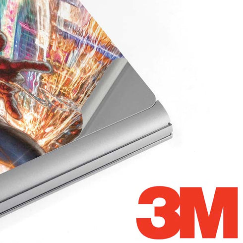 Marvel Spiderman Group Wall Surface Book 2 15in Skin