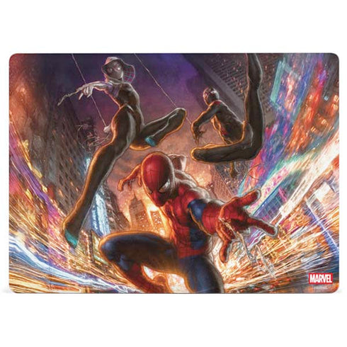 Marvel Spiderman Group Wall Surface Laptop 2 Skin