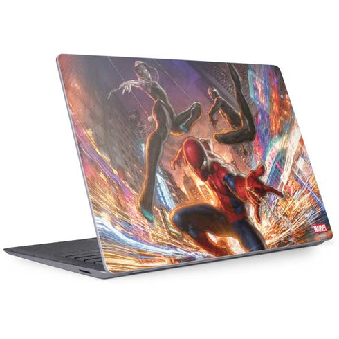 Marvel Spiderman Group Wall Surface Laptop 3 13.5in Skin