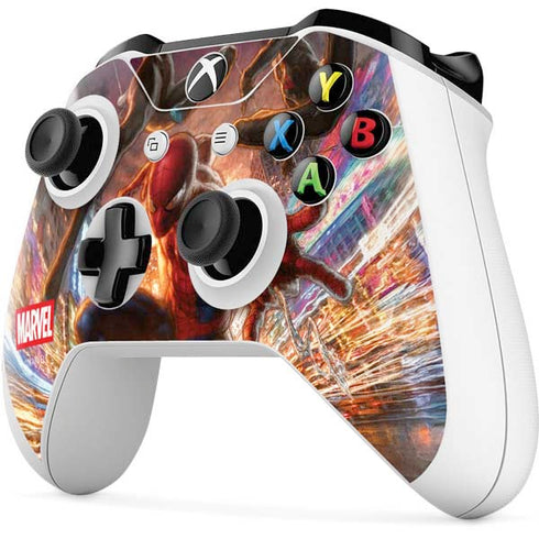 Marvel Spiderman Group Wall Xbox One S All-Digital Edition Bundle Skin