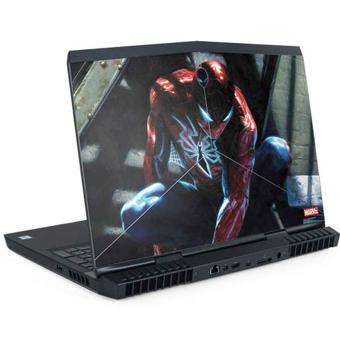 Marvel Spiderman New Suit Spiderman Dell Alienware Skin