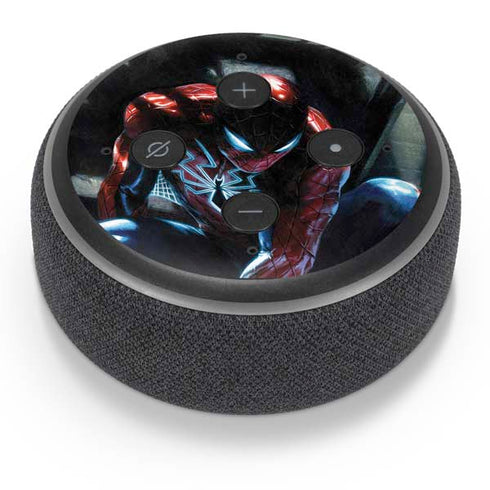 Marvel Spiderman New Suit Spiderman Amazon Echo Dot Skin