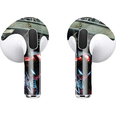 Marvel Spiderman New Suit Spiderman Apple AirPods (3rd Gen 2021) Skin