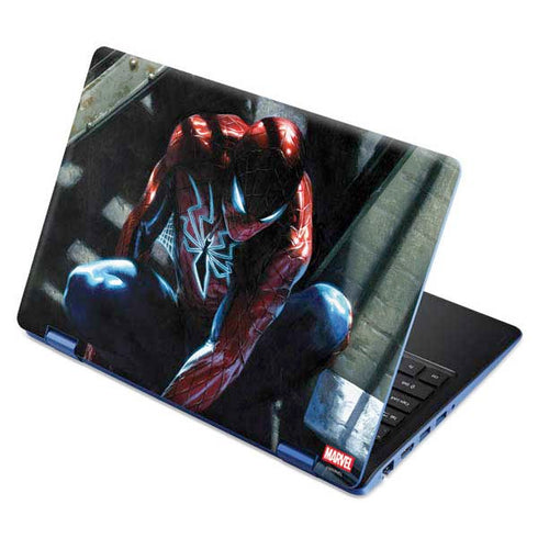 Marvel Spiderman New Suit Spiderman Aspire R11 11.6in Skin