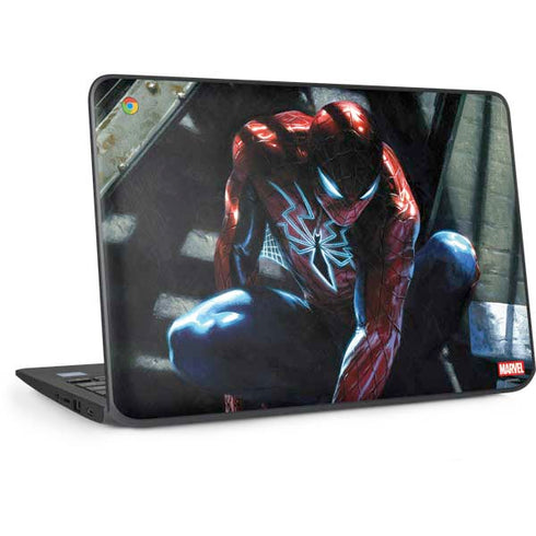 Marvel Spiderman New Suit Spiderman HP Chromebook Skin
