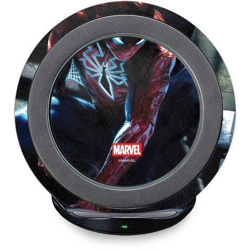 Marvel Spiderman New Suit Spiderman Fast Charge Wireless Charging Stand Skin