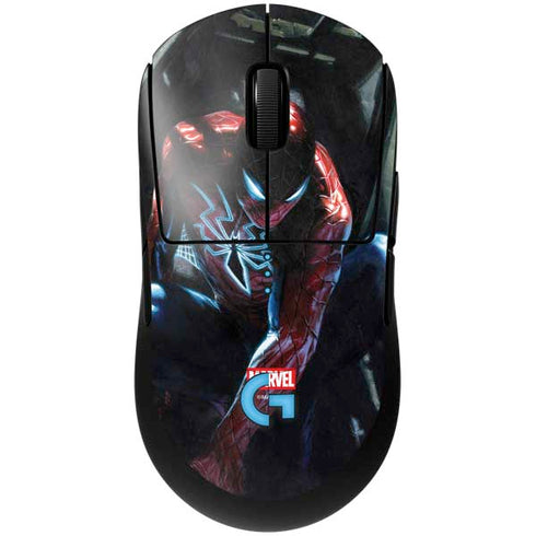 Marvel Spiderman New Suit Spiderman G Pro Wireless Gaming Mouse Skin