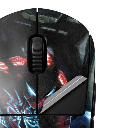 Marvel Spiderman New Suit Spiderman G Pro Wireless Gaming Mouse Skin