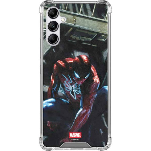 Marvel Spiderman New Suit Spiderman Galaxy A14 5G Clear Case