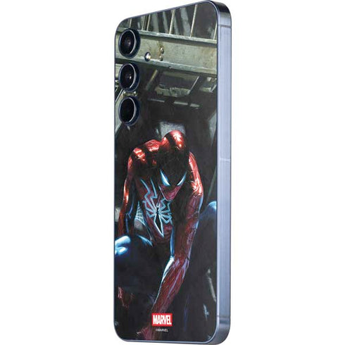 Marvel Spiderman New Suit Spiderman Galaxy A35 5G Skin