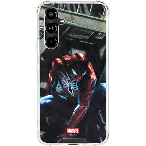 Marvel Spiderman New Suit Spiderman Galaxy A54 5G Clear Case