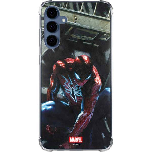 Marvel Spiderman New Suit Spiderman Galaxy A55 5G Clear Case