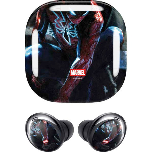 Marvel Spiderman New Suit Spiderman Galaxy Buds Pro Skin