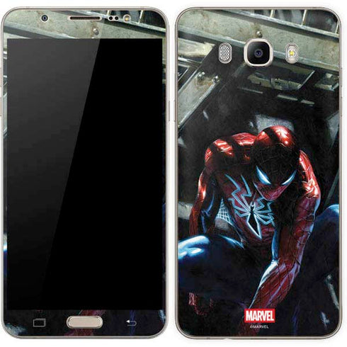 Marvel Spiderman New Suit Spiderman Galaxy J7 Skin